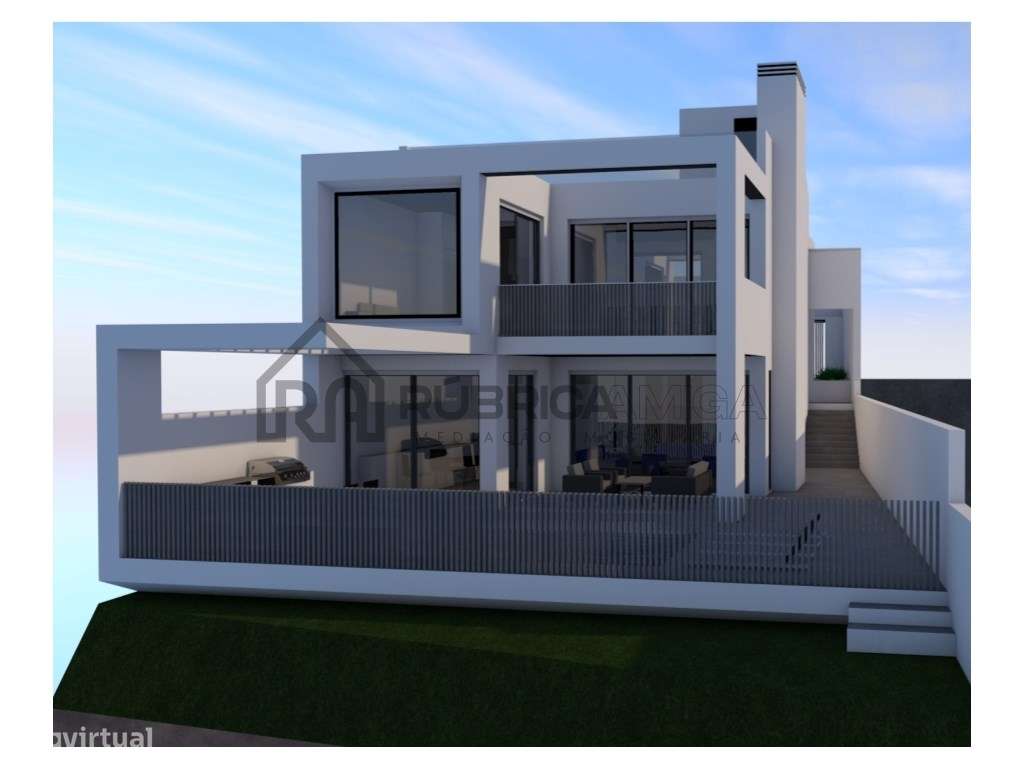 terreno com projeto aprovado para moradia v3 com piscina - Grande imagem: 3/6