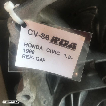 CV86 Caixa De Velocidades Honda Civic 1.5I De 1996 Ref- G4F - 5