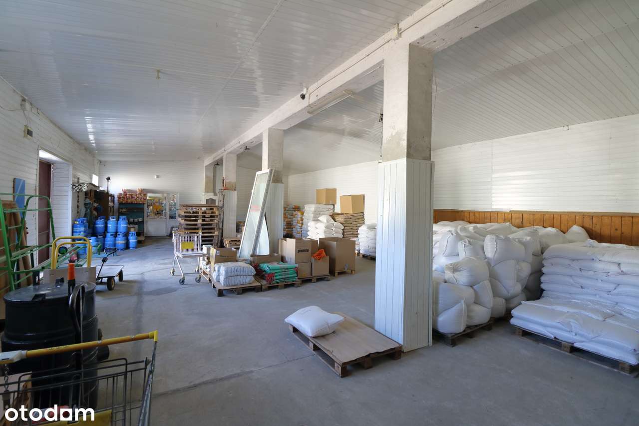 Cały obiekt - 4 budynki magazynowo-usługowe, działka produkcyjna-17