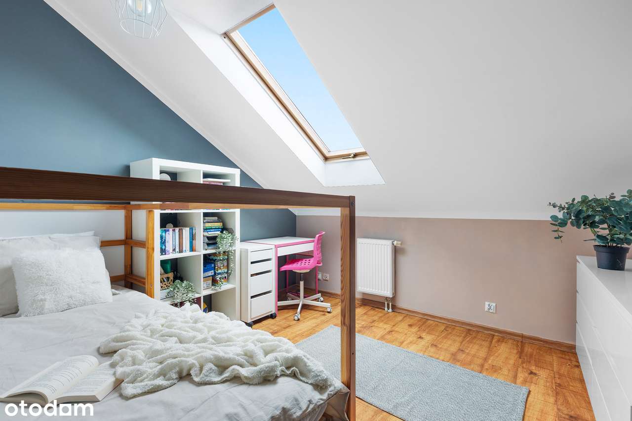 Wyjątkowe dwupoziomowe mieszkanie z balkonem! | strych do aranżacji-16