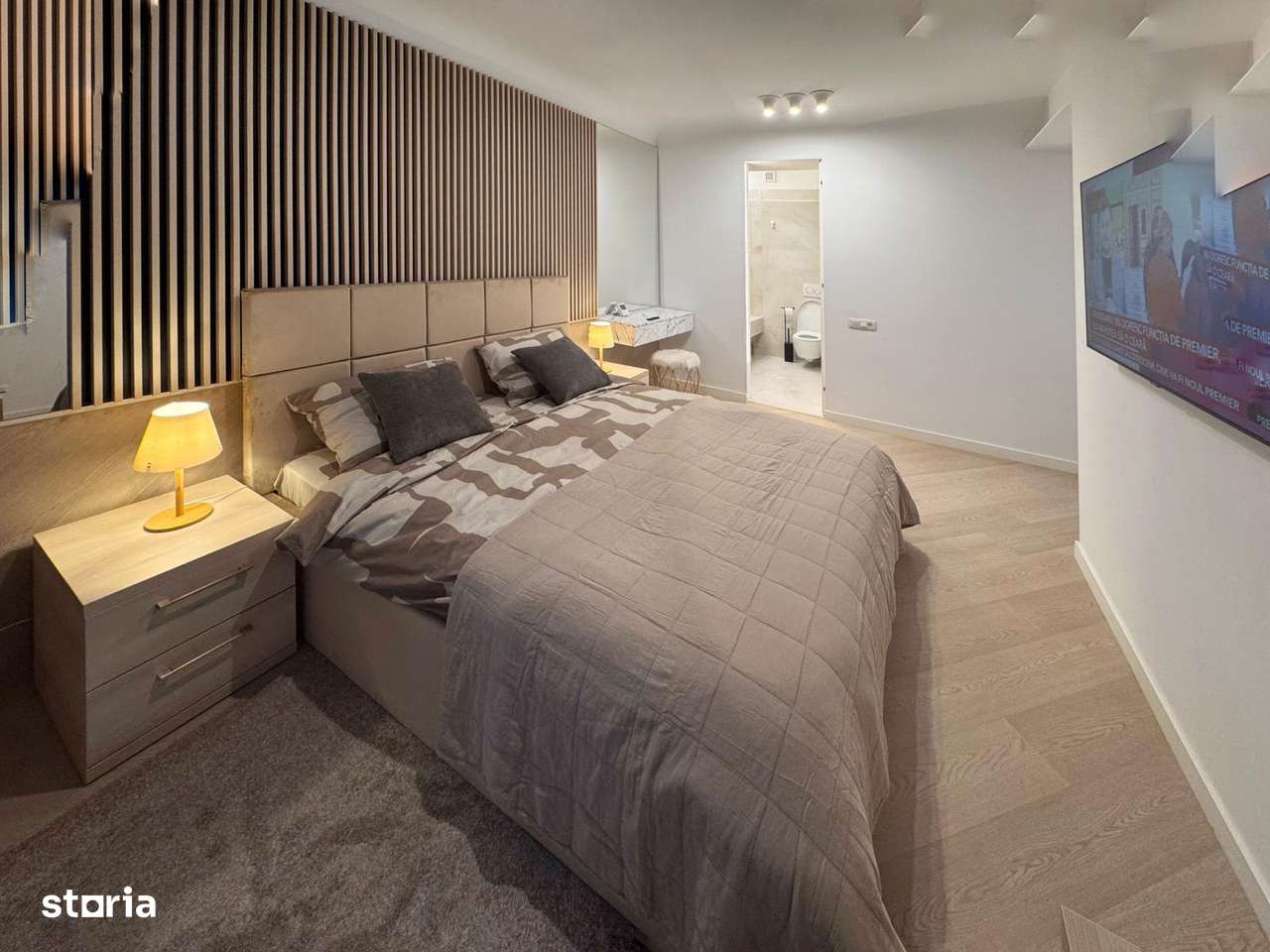 Apartament de lux 3 camere de închiriat – Cortina North, Pipera - Imagine principală: 5/12