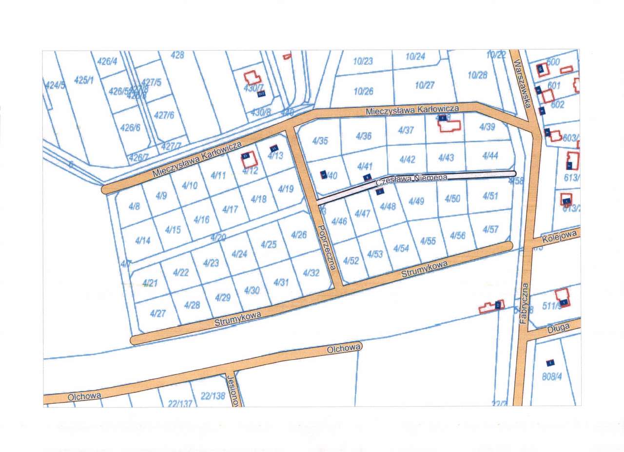 Działka, 1 100 m², Płochocin