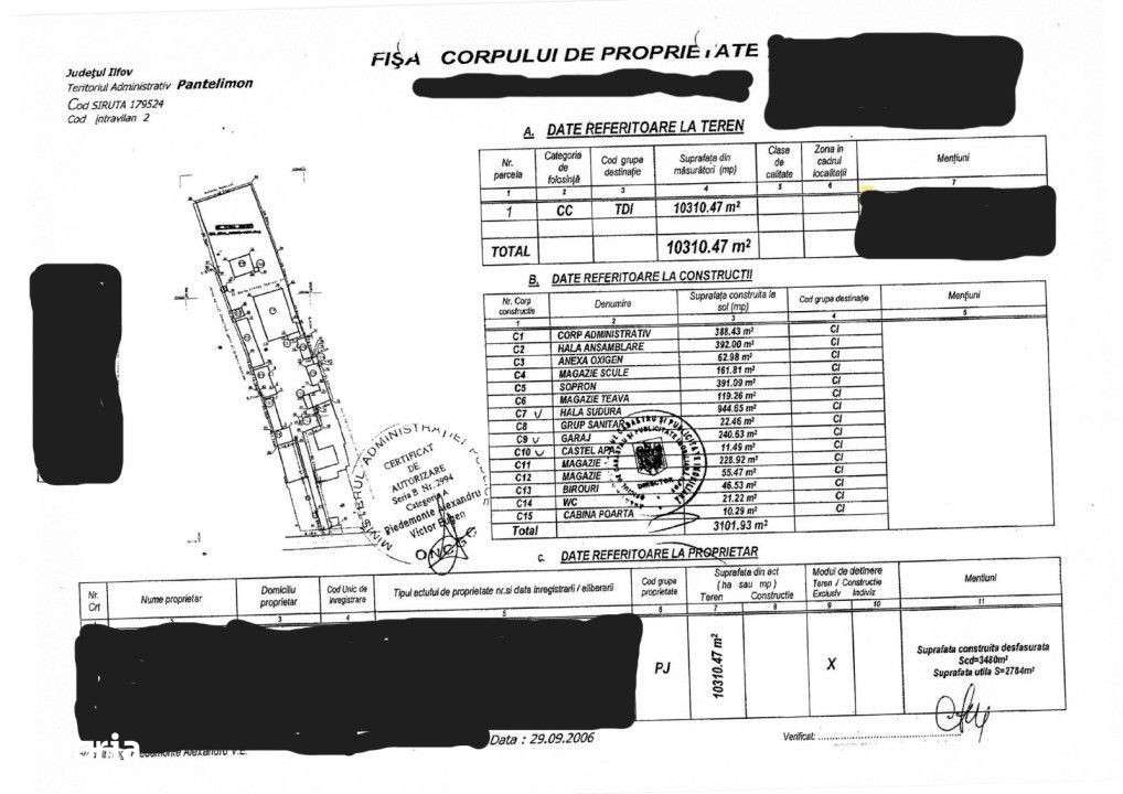 Teren Intravilan- industrial Pantelimon- Padurea Pustnicu- DN3 - Imagine principală: 1/3