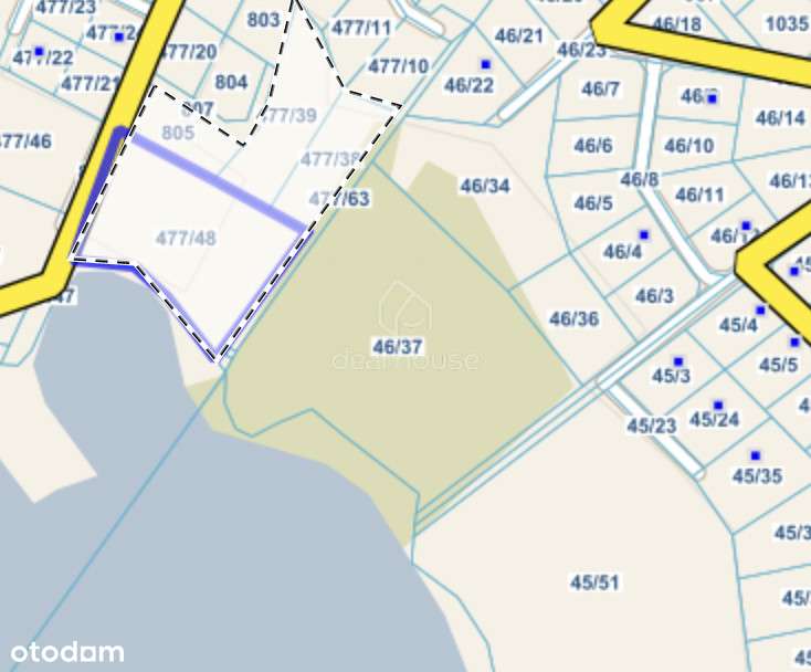 Pierwsza linia brzegowa, Jezioro Stacinko.-16