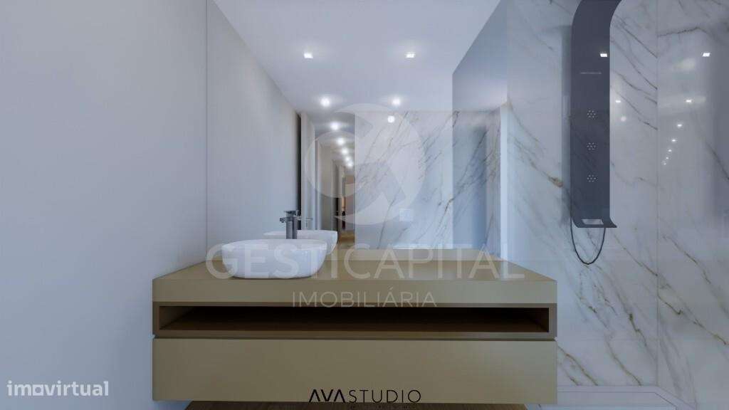 T2 novo com terraço e varanda e lugar de garagem no centro do Marco-8