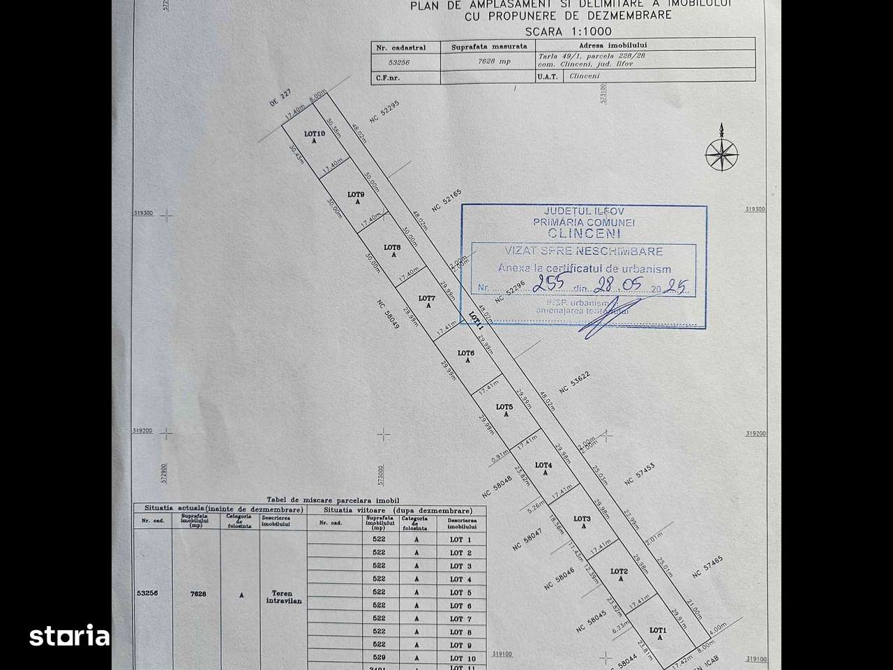 TEREN COMUNA CLINCENI! - Imagine principală: 4/4