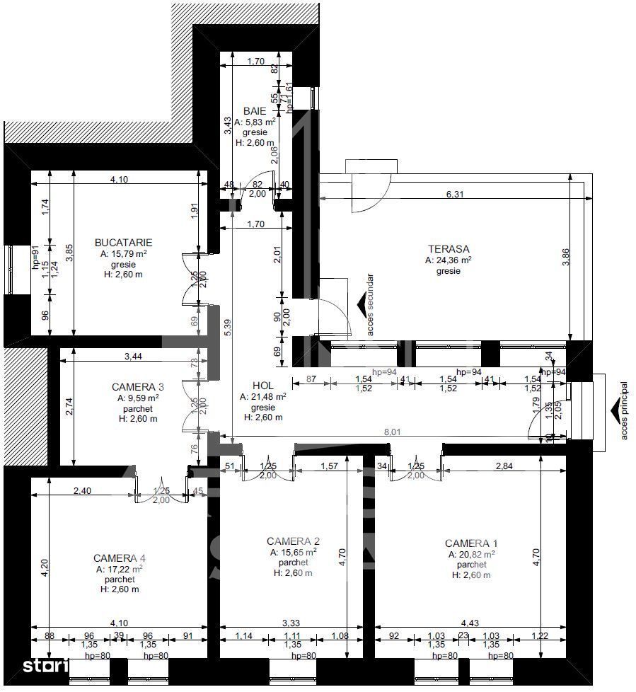 Casa 4 camere, spatioasa, Localitatea Chisoda - Imagine principală: 10/10