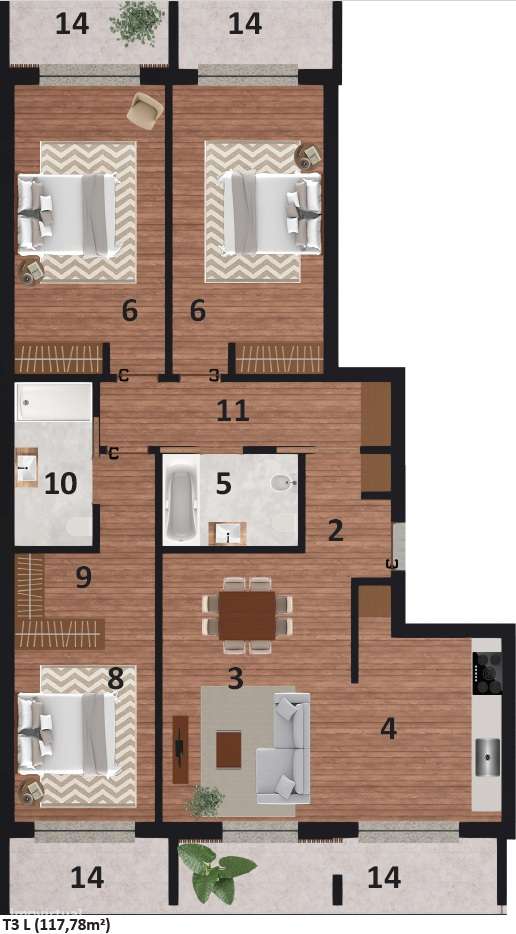 T3, Avenida da Europa-8