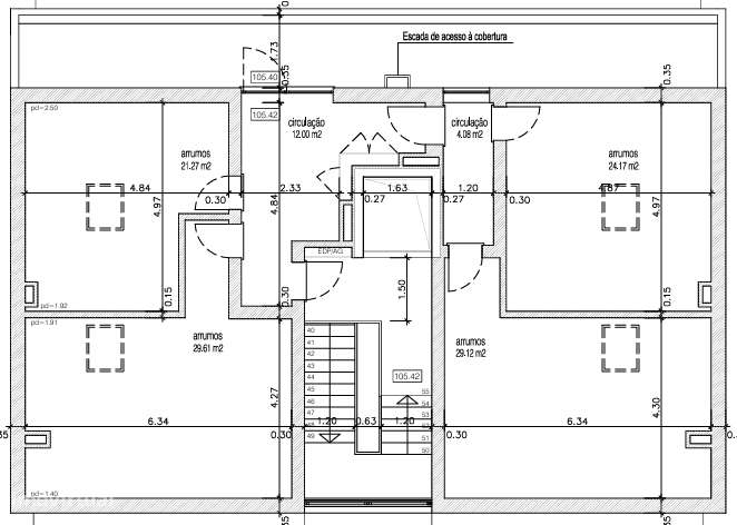 Terreno construção 4 apartamentos-4