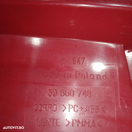 Stop Dreapta Fiat Seicento | 1998 - 2005 | 39660748 - 4