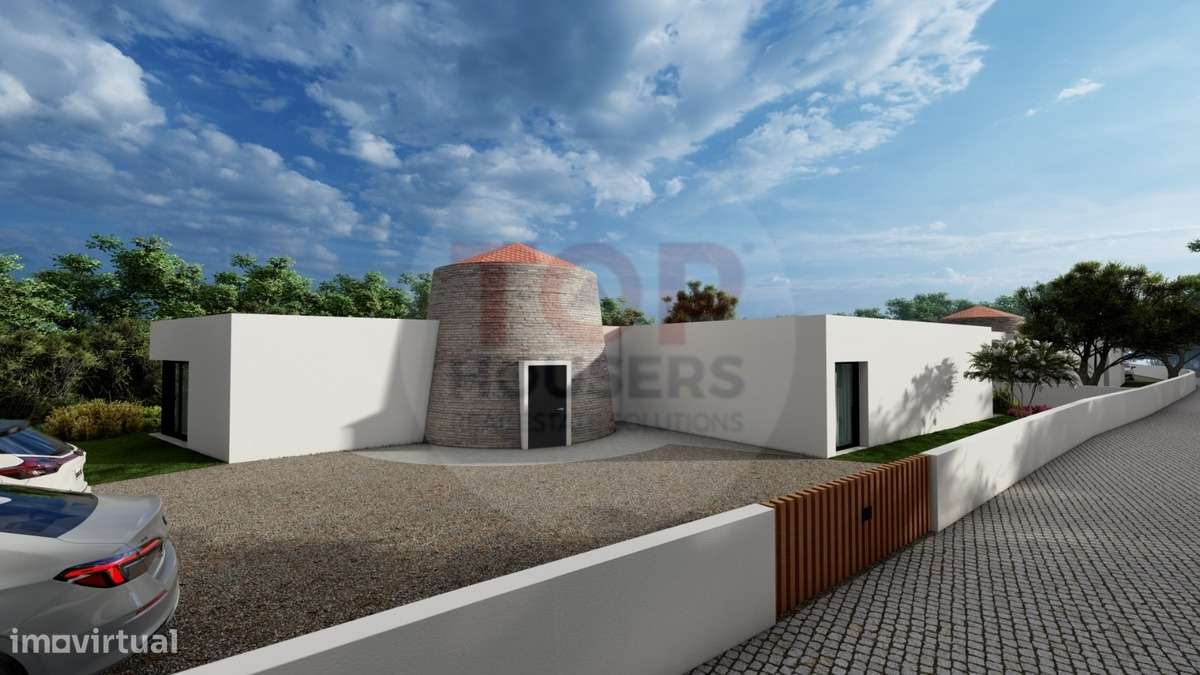 Lote Urbano - Moradia T4 com Piscina e Moinho Histórico com Vista Pano - Grande imagem: 3/39