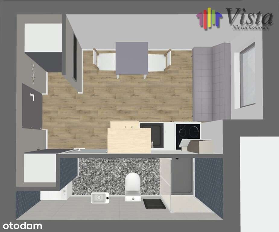 Okazja - kawalerka do kapitalnego remontu-9