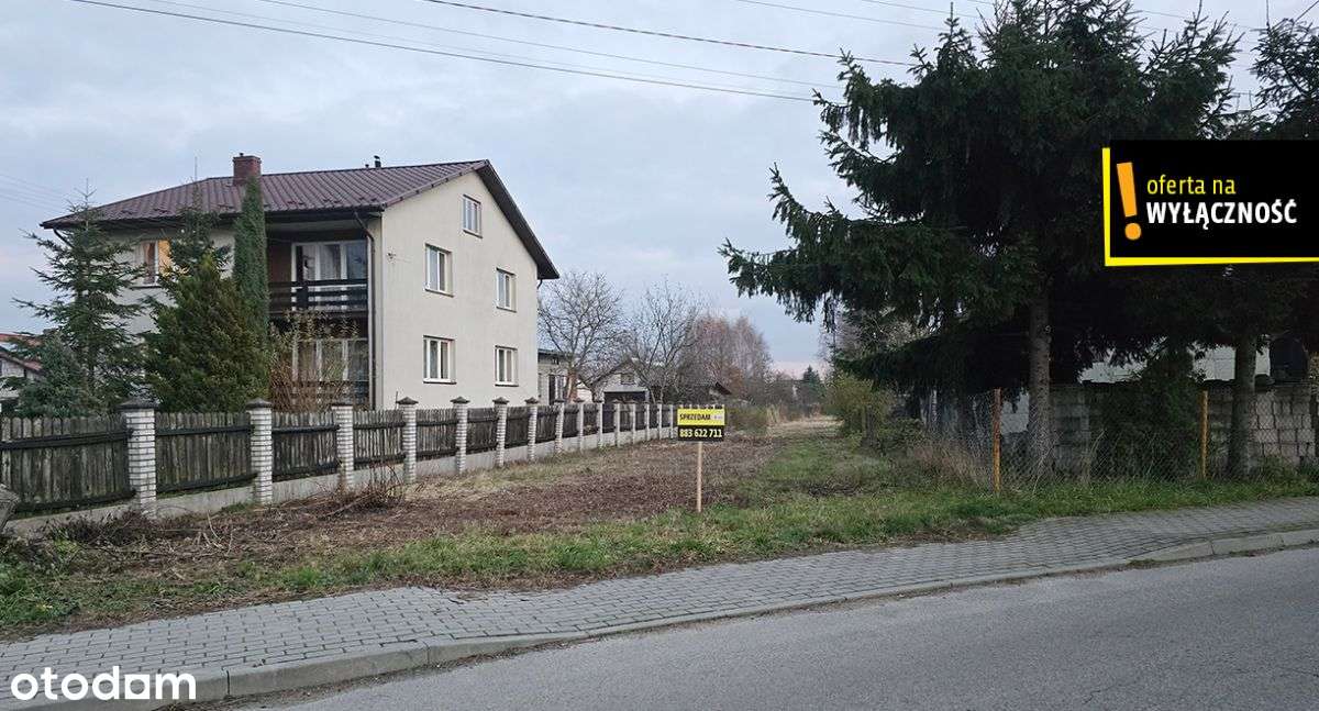 Działka w Osieku pod zabudowę jednorodzinną - Pełny obrazek: 5/5