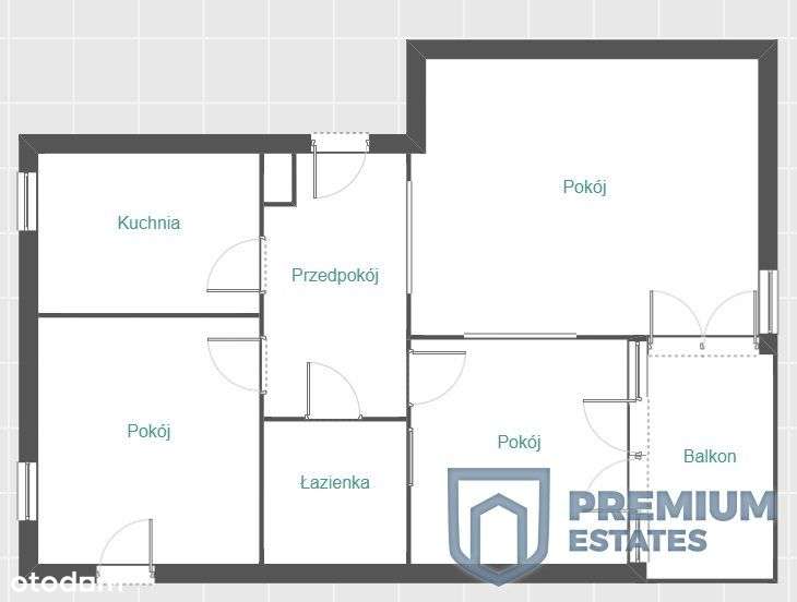 Słoneczne mieszkanie - 3 pokoje - balkon-14