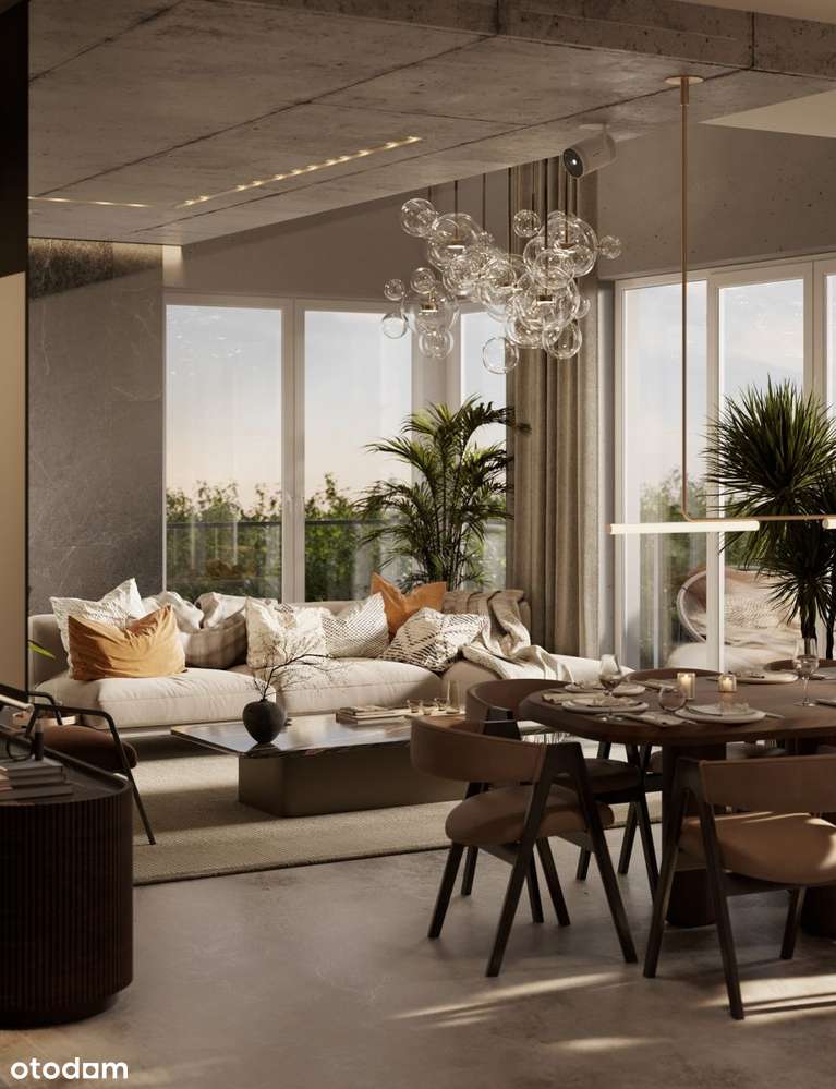 Dwupoziomowy luksusowy apartament z tarasem-9