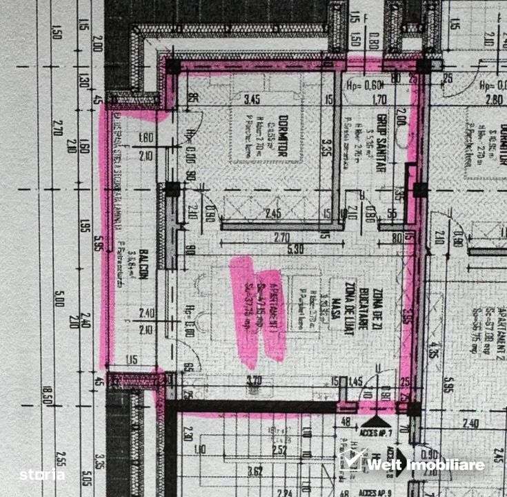 Apratament cu 1 camera, decomandat,  zona Petrom Baciu - Imagine principală: 2/2