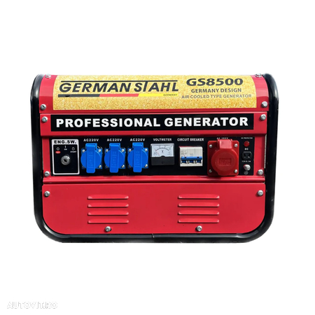 Generator de Curent Electric, Benzina, German-Stahl GS8500 4 kVA / 8 KW, 9 buc - 3