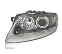 FAROL XENON ESQUERDO PARA AUDI A6 C6 04-08 CROMO - 3