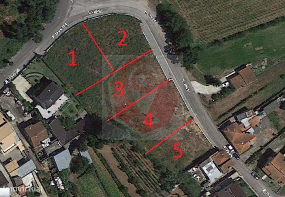 Lote para construção - Aguieira - Valongo do Vouga ( RESERVADO ) - Grande imagem: 4/4