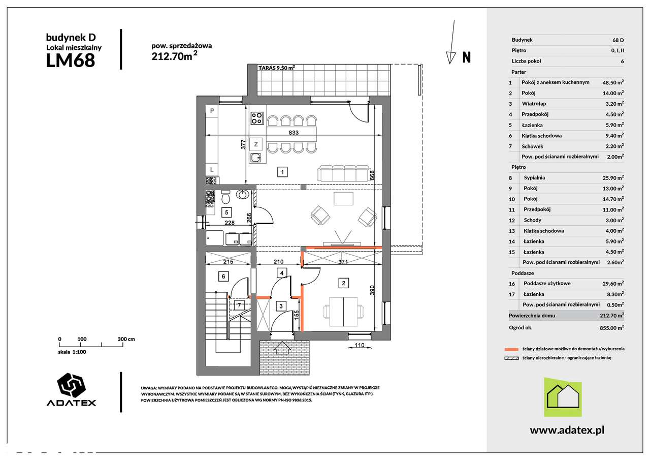Zielona Podkowa | CAŁY SEGMENT - DOM 68D - Pełny obrazek: 5/25
