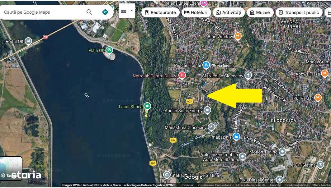 1538 mp.  intravilan, Deschidere - 36 m, str. Manastirea Clocociov-3