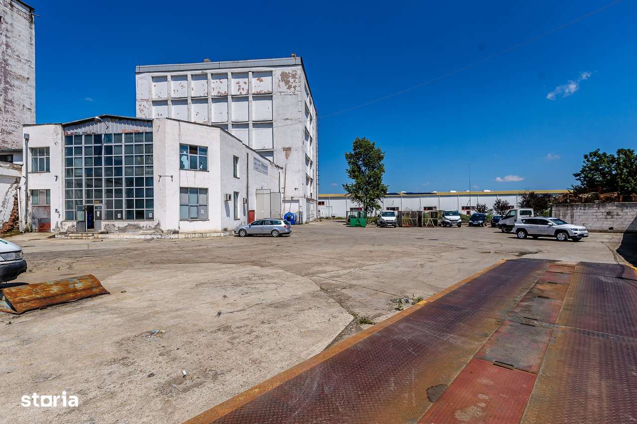 Hala depozit/spatiu productie 596mp+2171mp curte de inchiriat - Imagine principală: 2/12