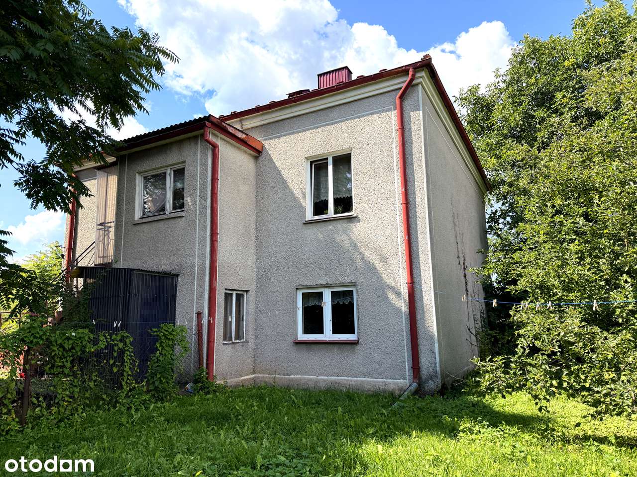 Dom wolnostojący, duża działka, do aranżacji z dużym potencjałem