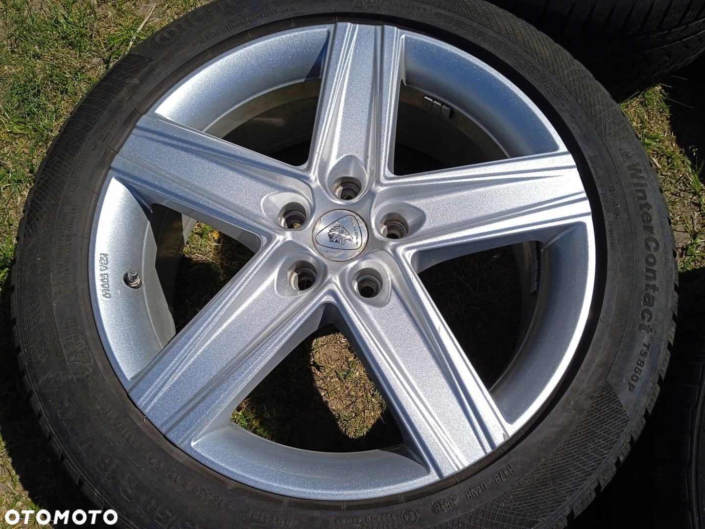 felgi aluminiowe 5x112 Skoda VW Mercedes GLA CLA 7,5x18 opony zimowe 7m - 4