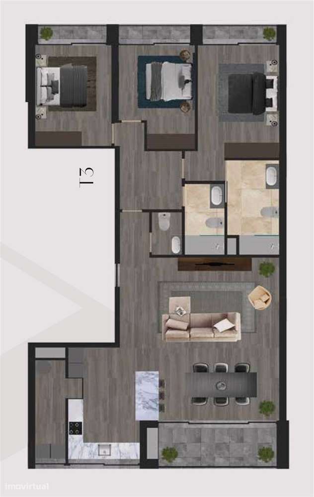 Apartamento T2 à Venda – Porto-8