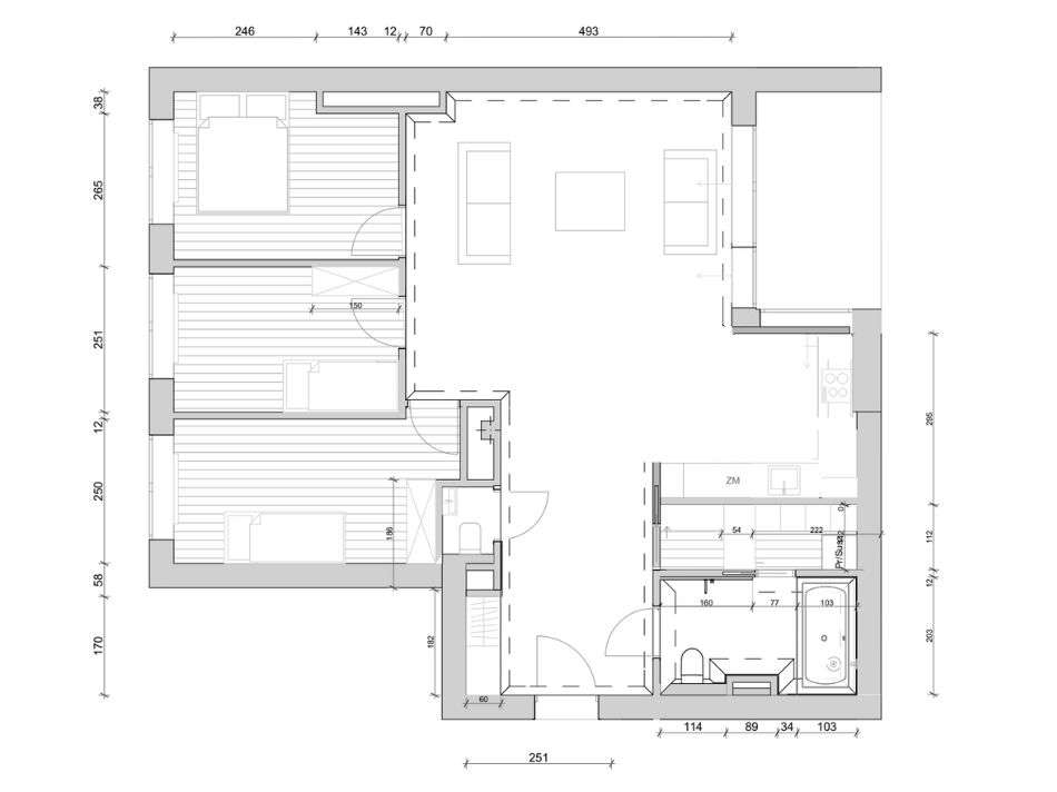 Wysokie sufity, gotowe do wprowadzenia, z garażem w centrum Lublina-18
