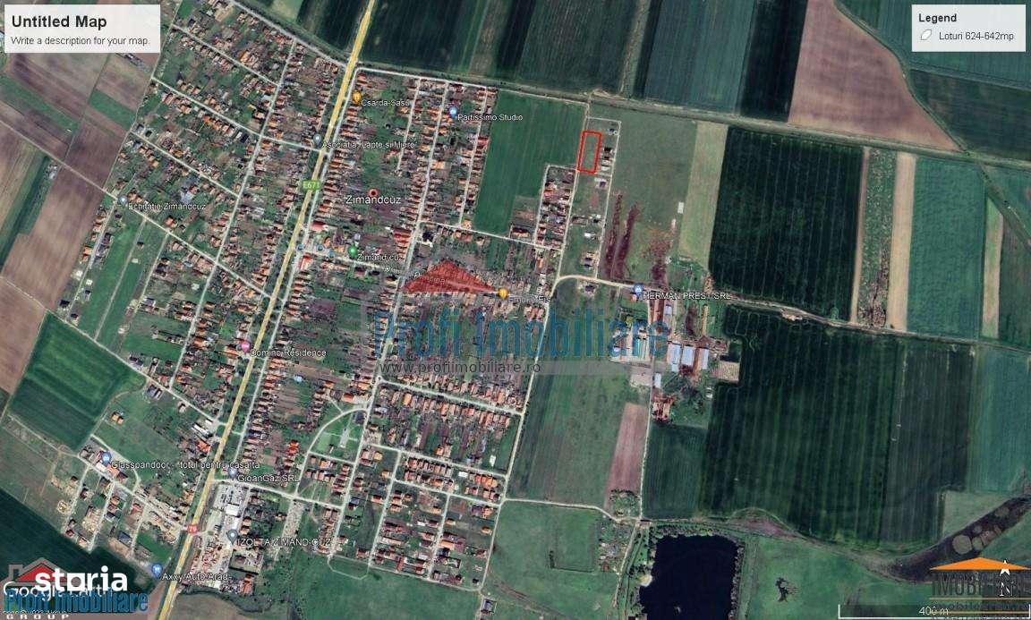 Vindem locuri de casa 540 sau 640mp in Zimand Cuz 7 km de Arad-9