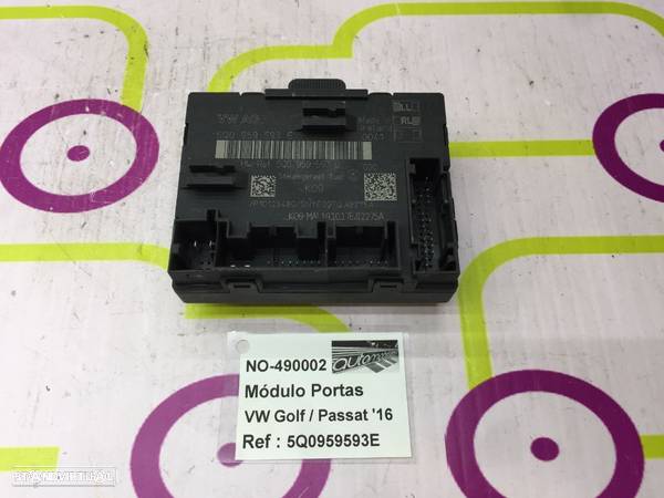 Módulo Controle Portas / Vidros Volkswagen Golf / Passat de 2016 - Ref: 5Q0959593E - NO490002 - 1