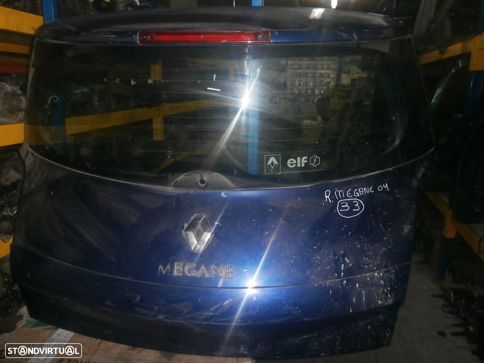 Peça - Porta Da Mala Ref33 Renault Megane 2 2004 Azul