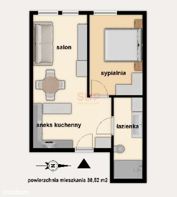 NOWY, Umeblowany Apartament  - DO WPROWADZENIA!-8