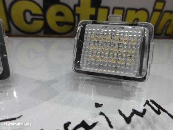 Suporte de lâmpada de matricula com led branco Mercedes Classe C W204, W205, CL W216, CLS W218, Classe C W204, Classe E W212, W213, Classe S W221, W222, SL, CLA - 8