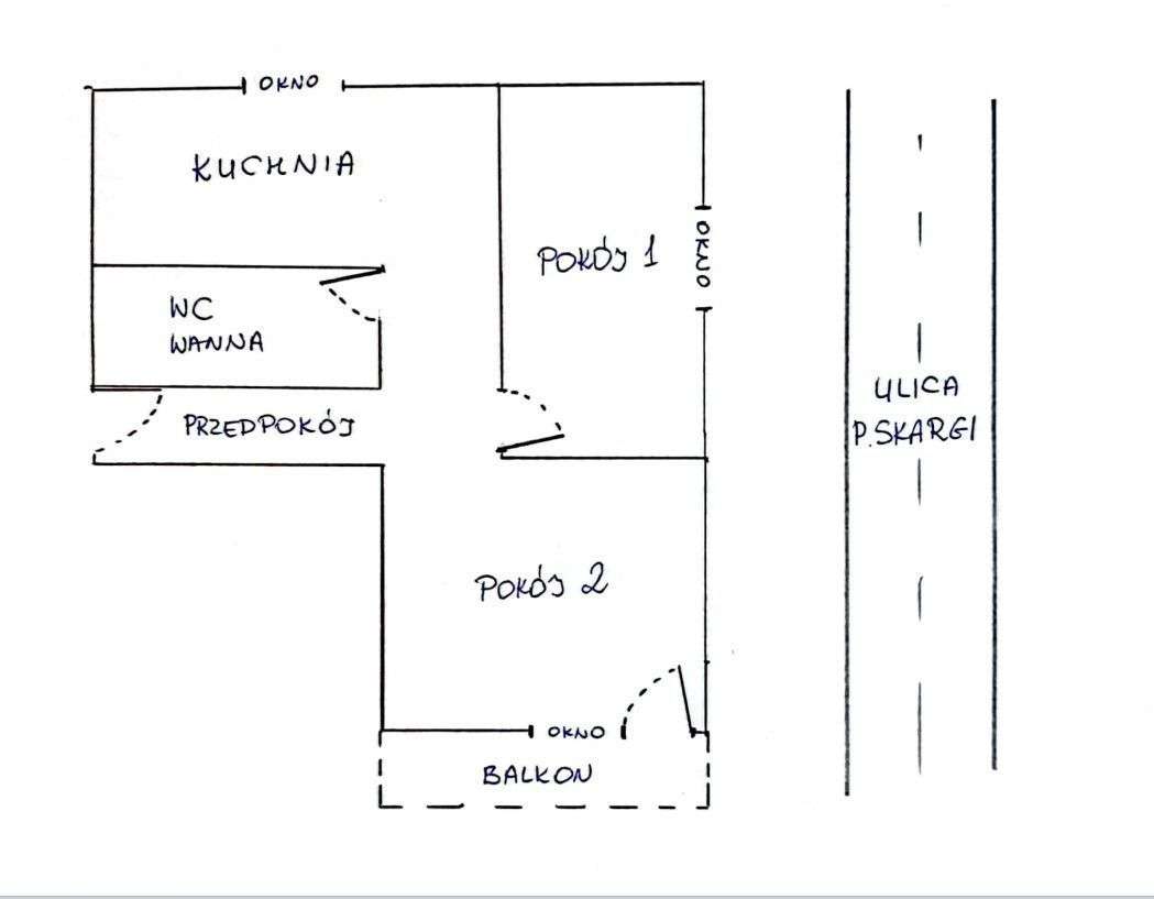 Mieszkanie 2 pok. blisko Galerii Dominikańskiej!!! - Pełny obrazek: 2/9