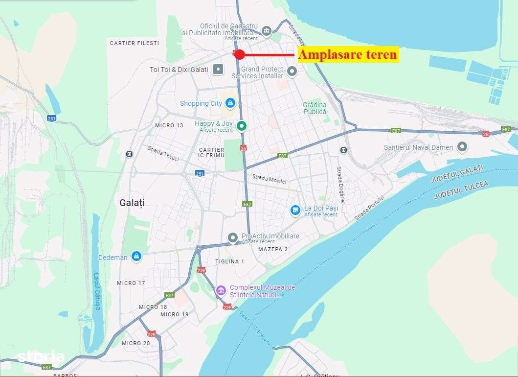 Proprietate ideala pentru ansamblu rezidential/comercial, 4838 mp - Imagine principală: 4/8