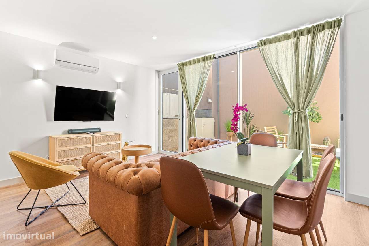 T1 Duplex com Terraço Novo na Rua do Bonjardim-7