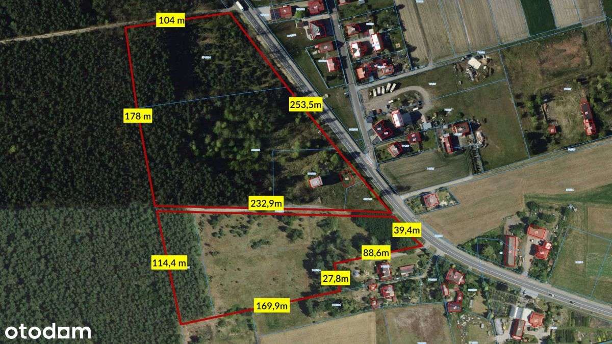 Działka usługowa,4,9ha przy Dk11 blisko  S11, - Pełny obrazek: 4/11