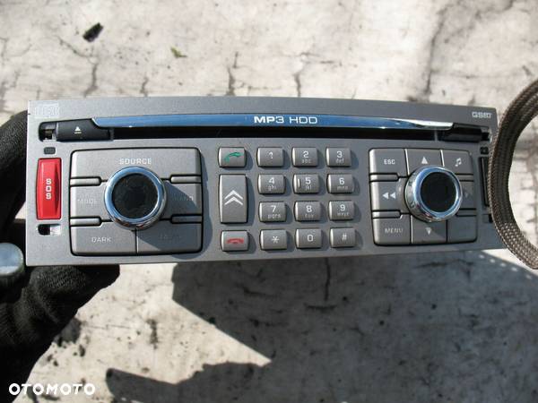 Citroen c5 III x7 radio,nawigacja 96647951CL - 2