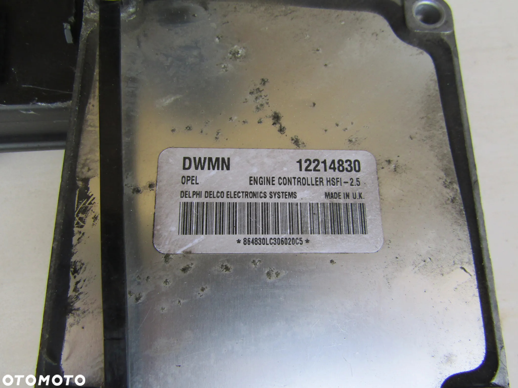 DWMN 12214830 STEROWNIK SILNIKA 1.6 16V OPEL MERIVA A - 2