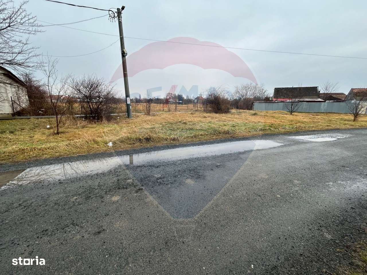 Teren Intravilan 9866 mp. Dublu front stradal. - Imagine principală: 3/9