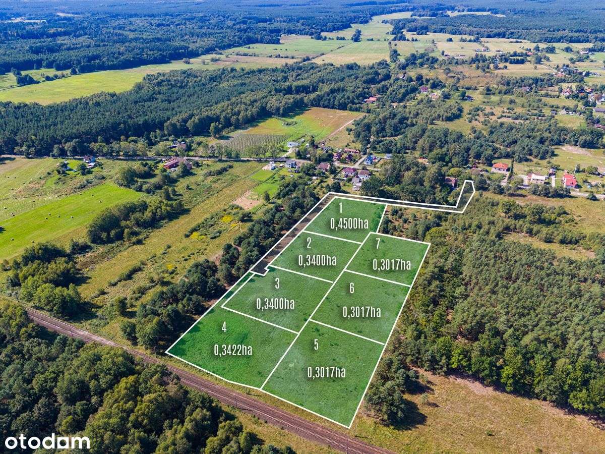 Wyspa Wolin - działki w otulinie lasu - Pełny obrazek: 4/10