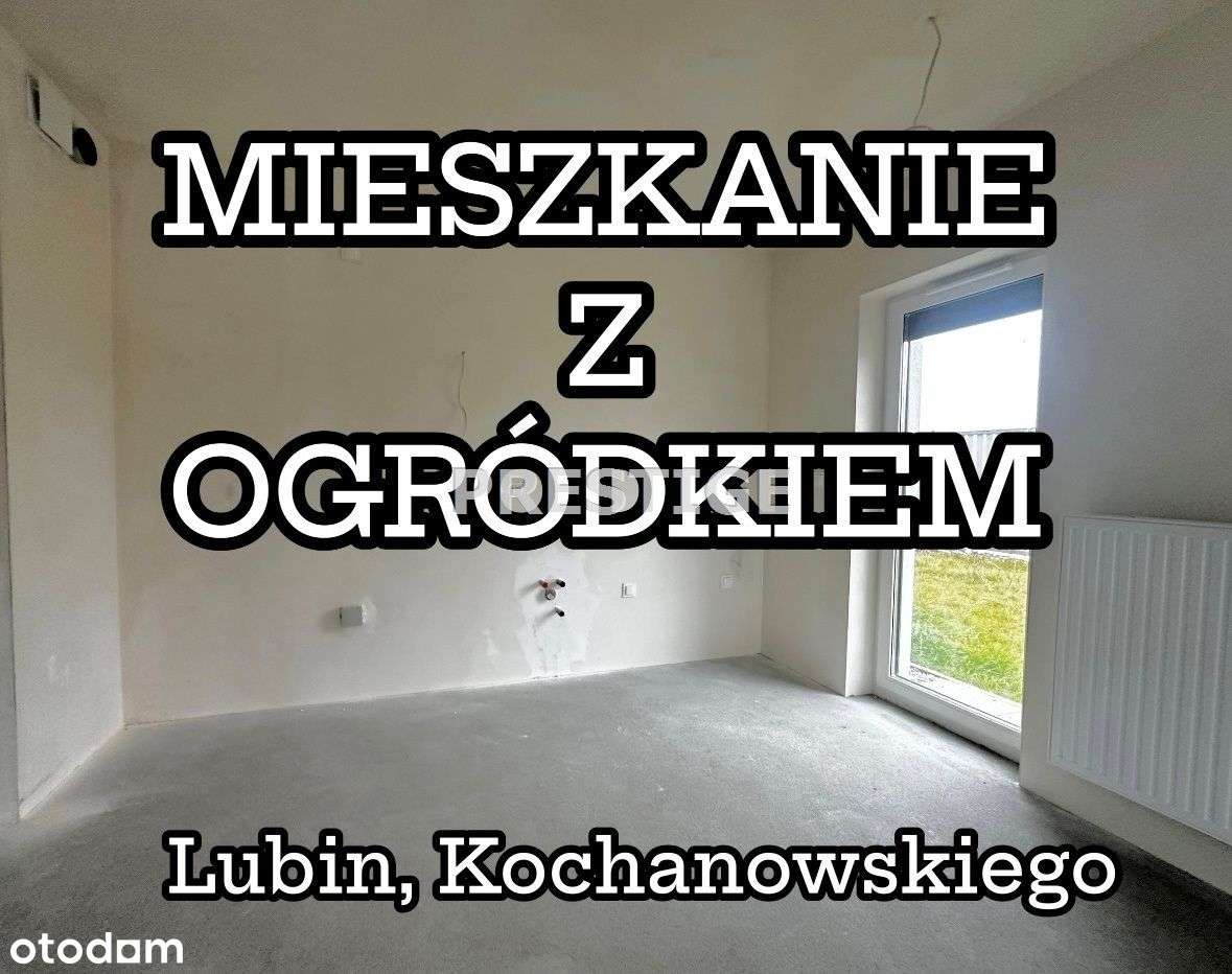Mieszkanie z ogródkiem / Lubin, Kochanowskiego-0