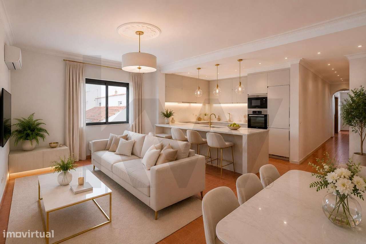 Apartamento T2 em Moncarapacho com Vista Mar – Excelente Oportunidade-0