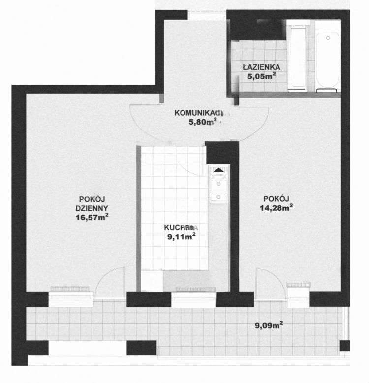 piękny widok | osobna kuchnia | duży balkon-8