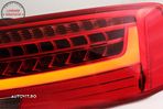 Stopuri LED Audi A5 8T Facelift (2012-2016) Semnal Secvential Dinamic- livrare gratuita - 3