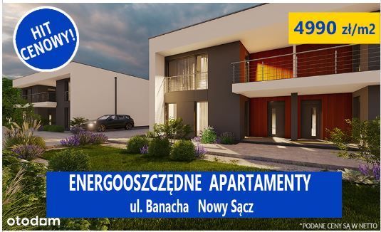 Mieszkania ENERGOOSZCZĘDNE ul. Banacha + parking