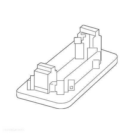 MERCEDES B-KLASA Lampka tablicy rejestracyjnej OE - 3