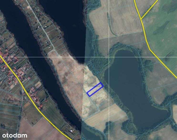 działka rekreacyjna z linią brzegową nad jeziorem-6